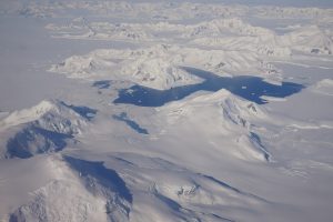 Mountains in the sea